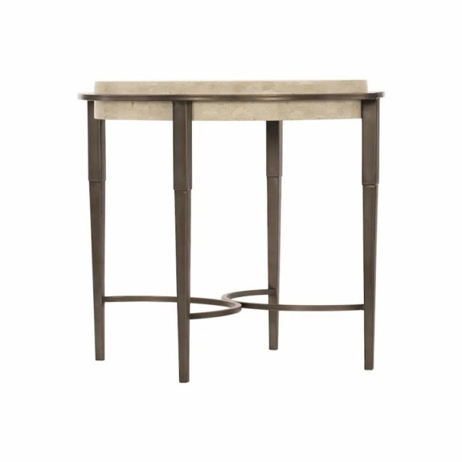 BARCLAY ROUND CHAIRSIDE TABLE - Image 3