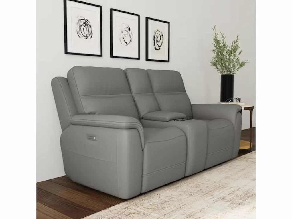 SAWYER GRAY POWER LOVESEAT - Image 3