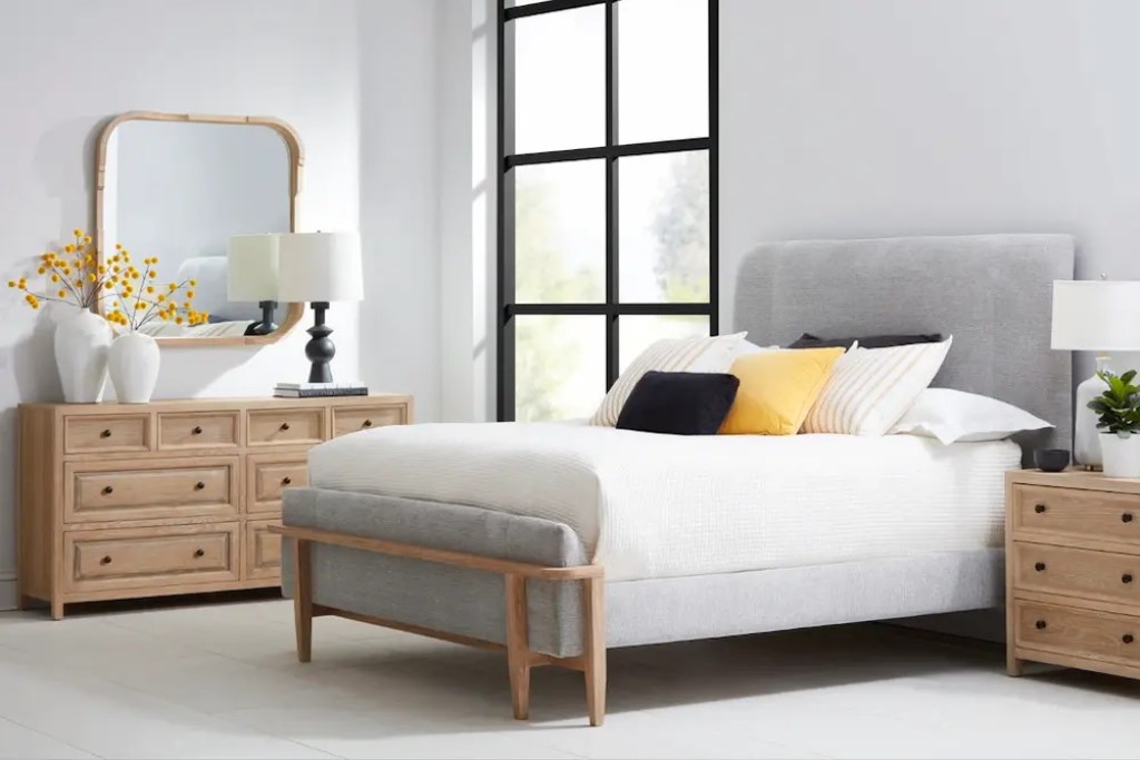 PARIS UPHOLSTERED BEDROOM SET
