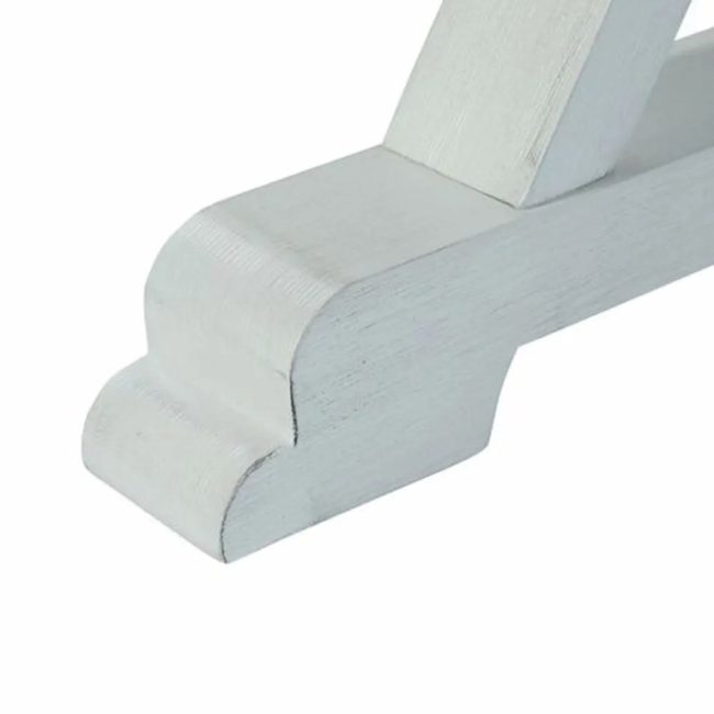SALVADOR WHITE PEDESTAL TABLE - Image 5