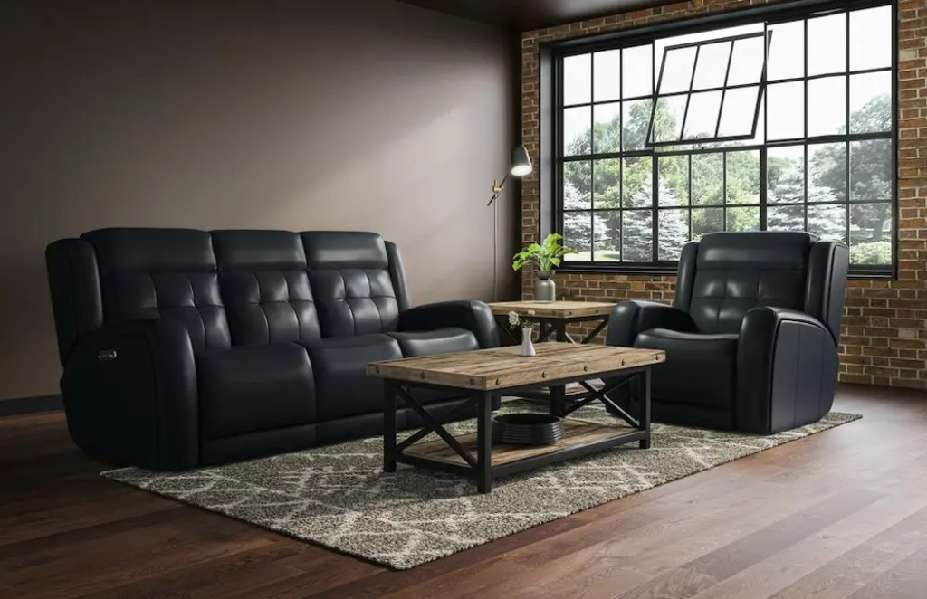 GRANT P2 RECLINER BLUE - Image 4