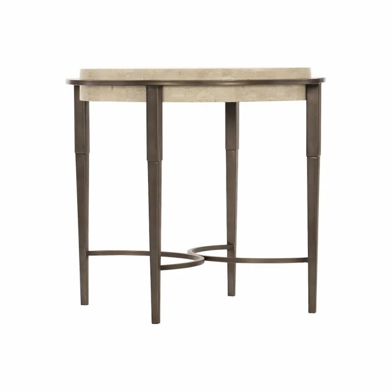 BARCLAY ROUND CHAIRSIDE TABLE - Image 3