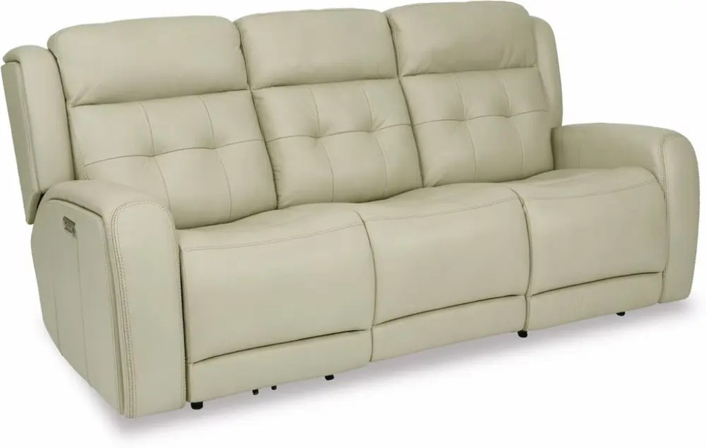 GRANT P2 RECLINING SOFA CREAM - Image 2