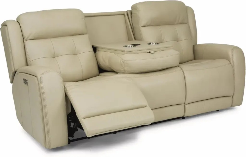 GRANT P2 RECLINING SOFA CREAM - Image 3