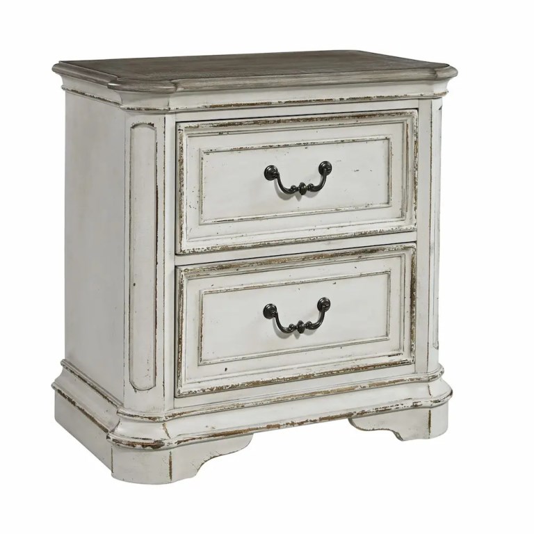 KIRWIN TWO DRAWER NIGHT STAND - Image 2