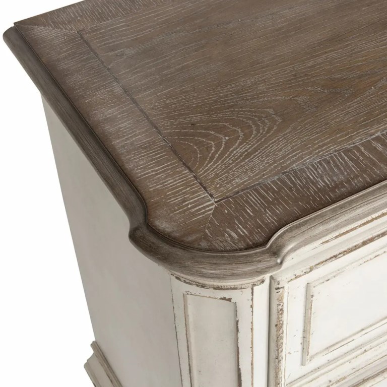 KIRWIN TWO DRAWER NIGHT STAND - Image 4