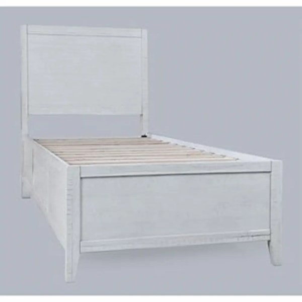 BANKSTON WHITE TWIN BED - Image 2
