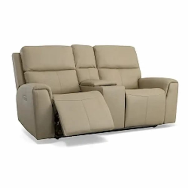 JARVIS TAUPE LOVESEAT - Image 2