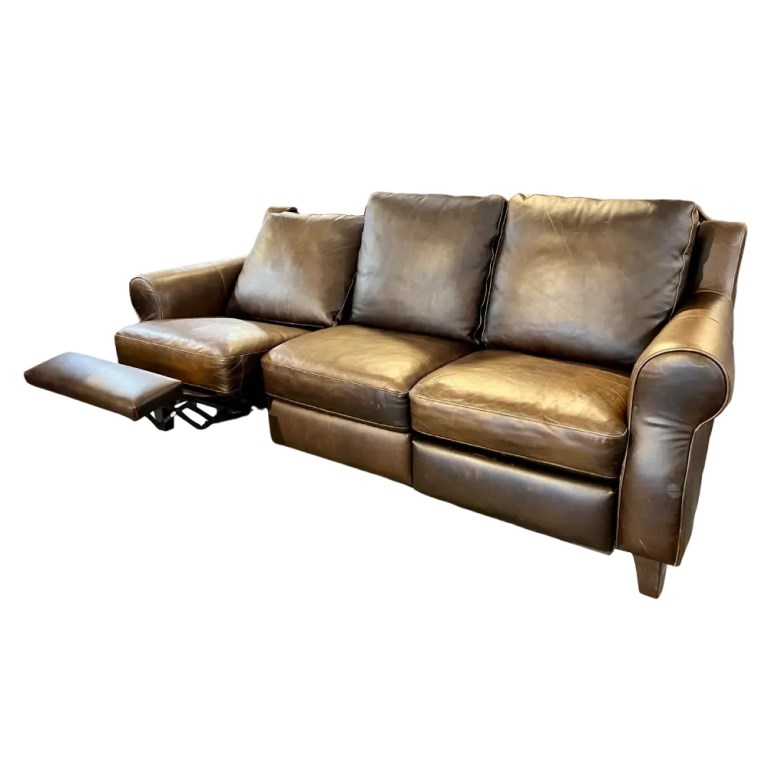 MONTEFIORE POWER LEATHER SOFA - Image 3