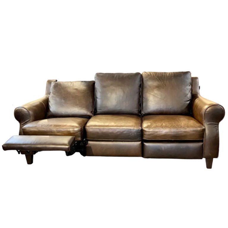MONTEFIORE POWER LEATHER SOFA - Image 4