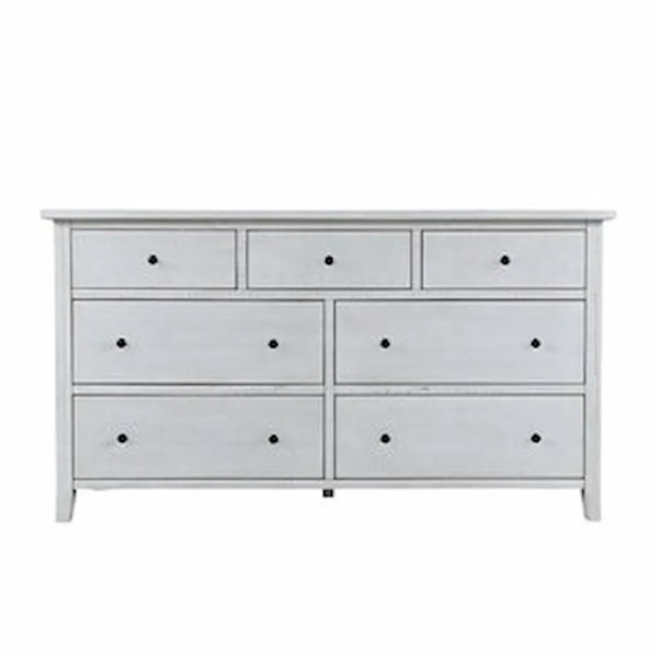 BANKSTON WHITE DRESSER - Image 2