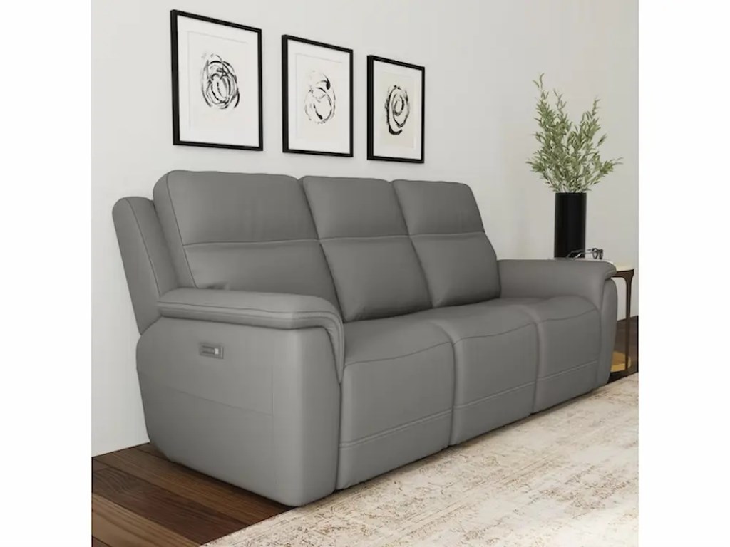SAWYER GRAY POWER SOFA - Image 3